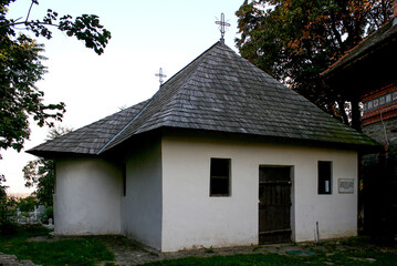 The church of the poet Mihai Eminescu's family from Ioptesti, Romania.