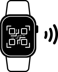 non-cash payment via nfc, payment via QR code