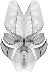 Illustration of a dog face