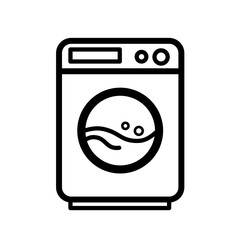 Washing machine - vector icon