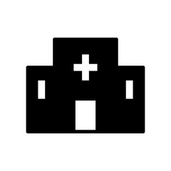 Hospital icon template PNG