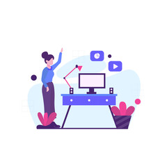 person working on computer