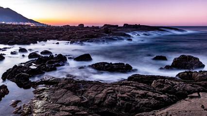 Obraz premium sunset over the sea