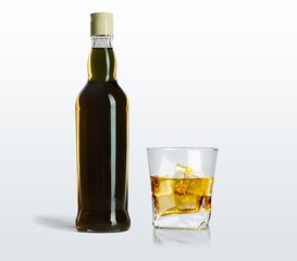 Iced tasty alcohol refreshing drink