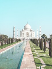 taj mahal agra country