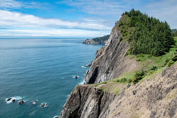 Elk Flats Trail Along the Oregon Coast