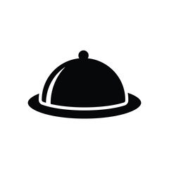 food tray icon vector design template in white background