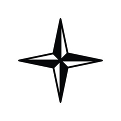 star icon vector design template in white background