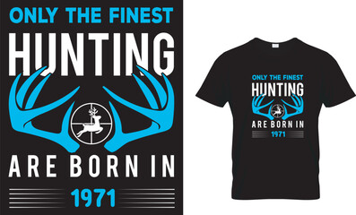 Only The Finest Hunters Are Born In 1971 Tank Top