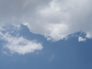 blue sky with clouds background