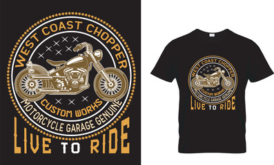 west coast chopper motorcycle garage genuine custom works live to ride