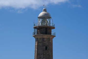 Fototapeta na wymiar Faro de Orchilla, antiguo meridiano cero en la isla de El Hierro.