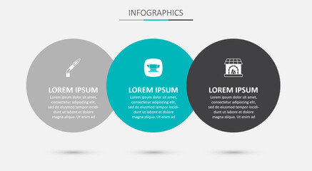 Set Blacksmith anvil tool, Welding torch and oven. Business infographic template. Vector