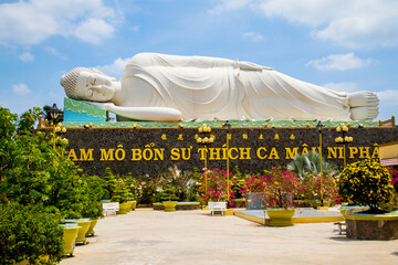 buddha statue in temple, Vietnam