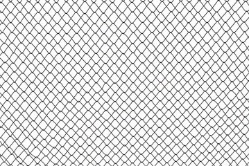 Fototapeta premium Background of metal mesh or wire on a white background