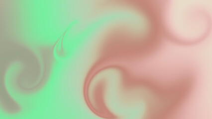 abstract smooth liquid background, neon green and pink