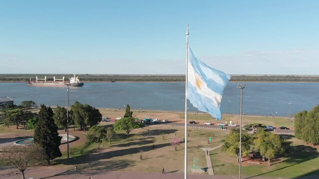 Bandera Argentina, Monumento a la Bandera, Rosario, R&iacute;o Paran&aacute;.