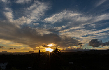 Spectacular photographs of sunsets in Molise, Italy