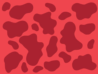 Obraz na płótnie Canvas Cow print colour, cow texture, cow print background, SVG Vector