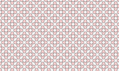 Pink and Cream Pattern