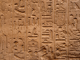 Egipto, papiros, jeroglificos, karnak luxor - obrazy, fototapety, plakaty