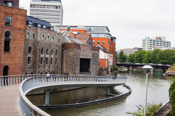 canal and houses