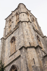 Fototapeta na wymiar church tower in Bristol