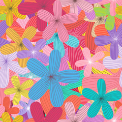 seamless floral pattern.