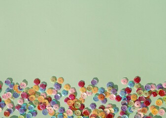 background with colorful balloons