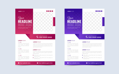 Corporate business flyer template design with abstract background, cover modern layout, poster, brochure design, Vector Template in A4 size, book cover design 
