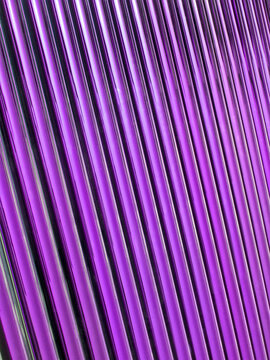 purple solar power panel, violet glass tube heap, long pipe closeup, renewable energy, modern technology diversity