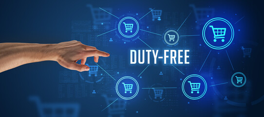 Close-Up of cropped hand pointing