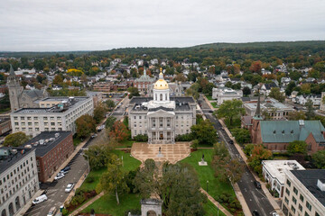 New Hampshire state capitol building. - obrazy, fototapety, plakaty