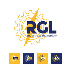 Industrial Engineering logo - vector