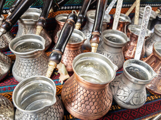 Magic Copper Pots In Istanbul