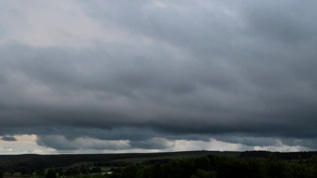 Haltwhistle North Pinnenes cloudy time lapse