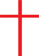 Obraz premium red cross