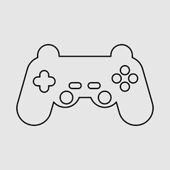 Game Controller flat vector icon. trendy style illustration on white background 