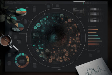 Generic databases that adapt to your needs, adjust forms, tables, and charts to meet evolving goals with just a few clicks, statistics, concept, background, generative ai