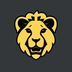 Baby Lion Mascot Logo Design