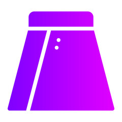 skirt gradient icon