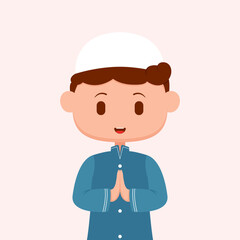 cute female muslim character designs