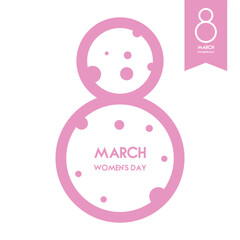 Happy womens day background illustration vector