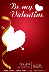 Valentine day banner