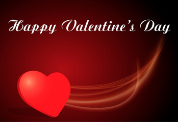 Valentine day banner