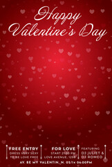 Valentine day banner