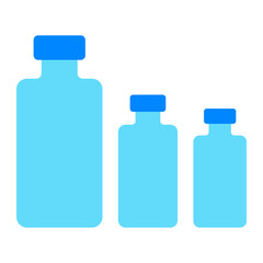 Vials Flat Icon