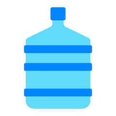 Water Gallon Flat Icon