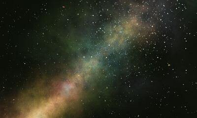 Fototapeta na wymiar Cosmic starry background