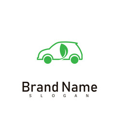 car electric modern logo design symbol vector